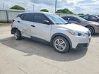 2020 Nissan Kicks S Серебряный vin: 3N1CP5BV0LL540568