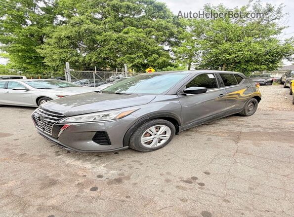 3N1CP5BV0ML503554 2021 NISSAN KICKS Gray Հետևի ձախ