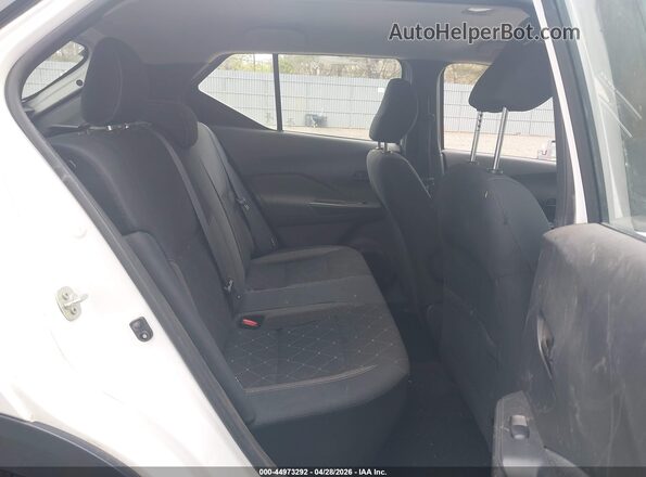3N1CP5BV1LL487198 2020 NISSAN KICKS White VIN კოდის სტიკერის ხედი