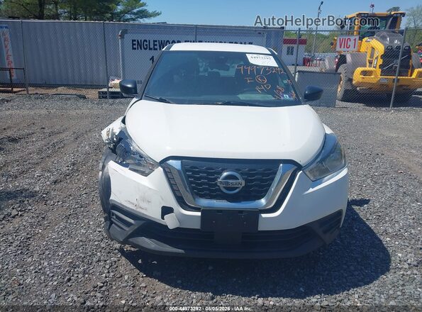 3N1CP5BV1LL487198 2020 NISSAN KICKS White ხელსაწყოთა პანელის ხედი