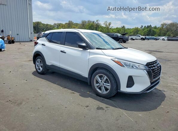3N1CP5BV1RL586015 2024 NISSAN KICKS Белый Передняя правая четверть