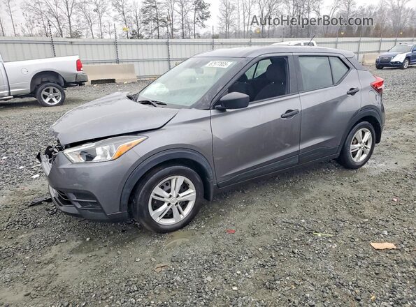 3N1CP5BV2LL549465 2020 NISSAN KICKS Gray წინა მარცხენა ხედი სამი მეოთხედიდან