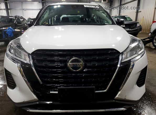 3N1CP5BV2ML532067 2021 NISSAN KICKS White Вид спереду