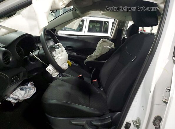 3N1CP5BV2ML532067 2021 NISSAN KICKS White Вид салону спереду