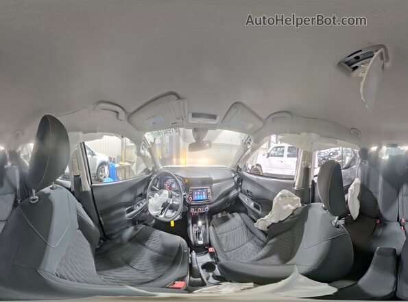 3N1CP5BV2ML532067 2021 NISSAN KICKS White Панорамний вид салону 360°