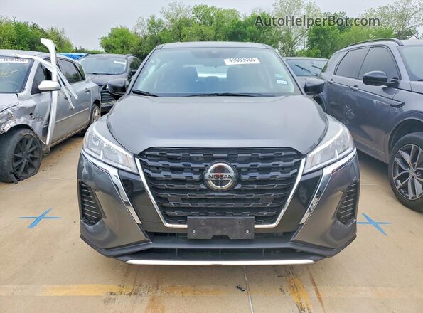 3N1CP5BV2ML532134 2021 NISSAN KICKS Серебряный Вид спереди