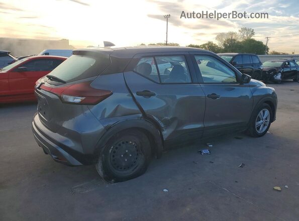 3N1CP5BV2ML532134 2021 NISSAN KICKS Серебряный Задняя правая четверть