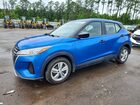2021 Nissan Kicks S Синий vin: 3N1CP5BV2ML543540