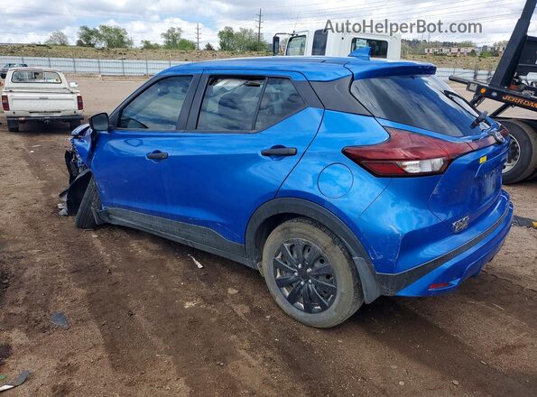 3N1CP5BV2PL553988 2023 NISSAN KICKS Синий Задняя левая четверть