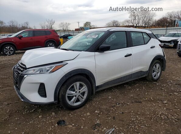 3N1CP5BV2RL490331 2024 NISSAN KICKS White Առջևի ձախ երեք քառորդ տեսարան