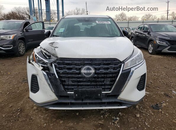 3N1CP5BV2RL490331 2024 NISSAN KICKS White Դիմացի տեսք