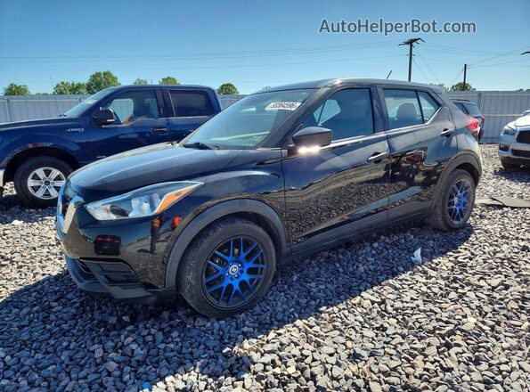 3N1CP5BV3LL537468 2020 NISSAN KICKS Черный Передняя левая четверть