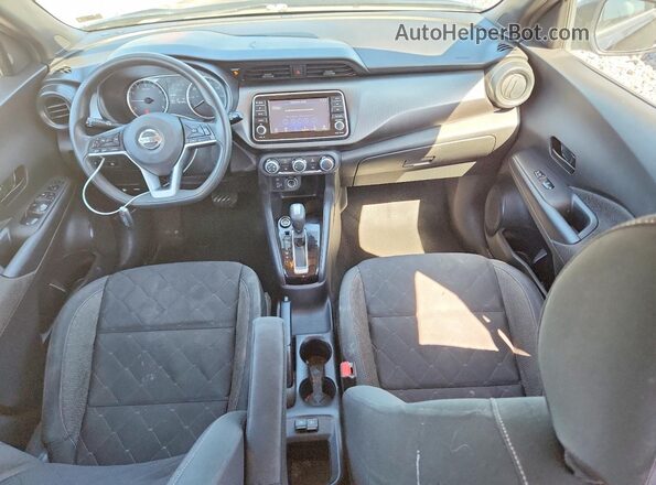 3N1CP5BV3LL537468 2020 NISSAN KICKS Черный Вид панели приборов