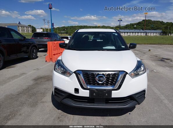 3N1CP5BV3LL538135 2020 NISSAN KICKS Белый Вид задней части салона