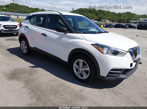 3N1CP5BV3LL538135 2020 NISSAN KICKS Белый Передняя правая четверть