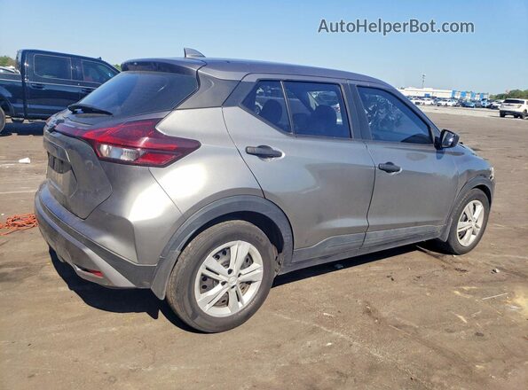 3N1CP5BV4ML497676 2021 NISSAN KICKS Серый Задняя правая четверть