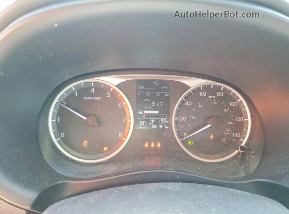 3N1CP5BV4PL524900 2023 NISSAN KICKS Charcoal Widok zestawu wskaźników