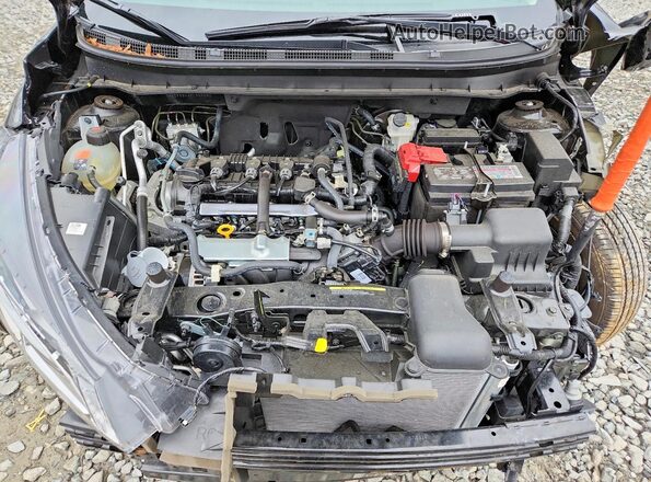 3N1CP5BV4PL559582 2023 NISSAN KICKS Black Вид підкапотного простору