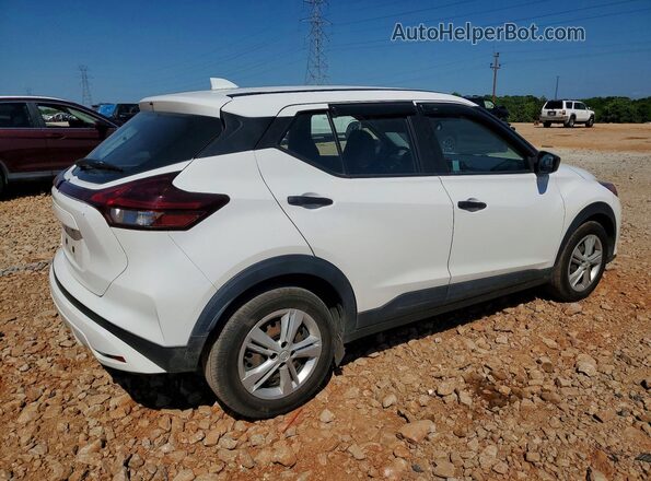 3N1CP5BV5ML506014 2021 NISSAN KICKS Белый Задняя правая четверть