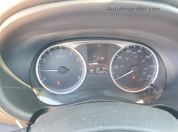 3N1CP5BV5ML506014 2021 NISSAN KICKS Белый Вид щитка приборов