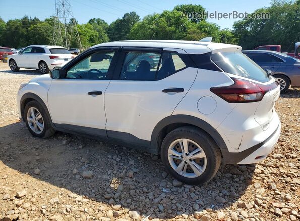 3N1CP5BV5ML506014 2021 NISSAN KICKS Белый Задняя левая четверть