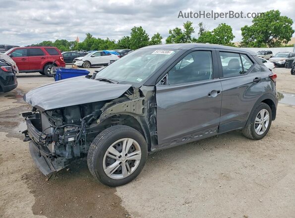3N1CP5BV5RL480151 2024 NISSAN KICKS Серый Передняя левая четверть