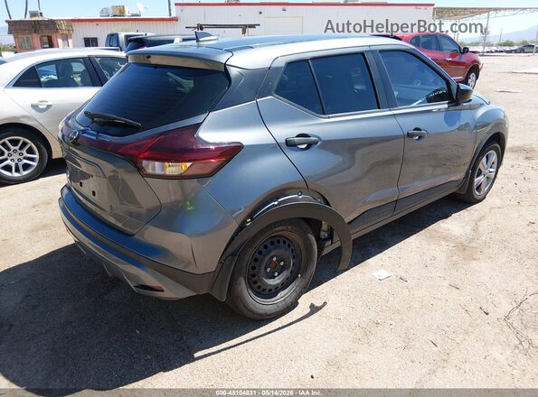 3N1CP5BV5RL564406 2024 NISSAN KICKS Серый Задняя правая четверть