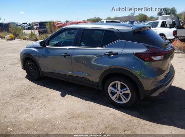 3N1CP5BV5RL564406 2024 NISSAN KICKS Серый Вид задней части салона