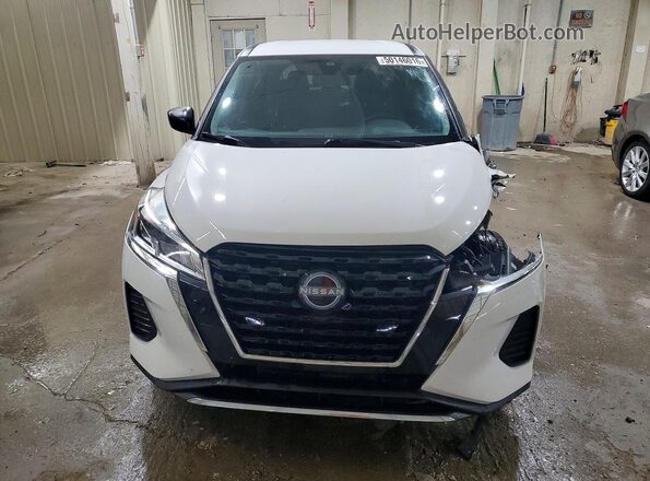 3N1CP5BV6NL495753 2022 NISSAN KICKS Белый Вид спереди