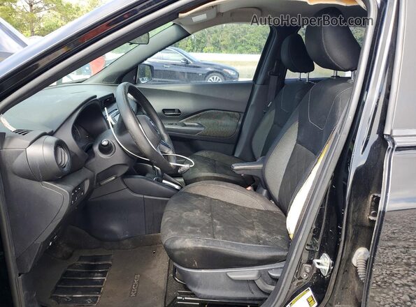 3N1CP5BV7LL508023 2020 NISSAN KICKS Черный Вид салона спереди