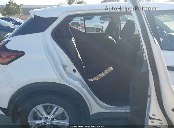 3N1CP5BV7ML494903 2021 NISSAN KICKS Белый Вид наклейки с VIN-кодом