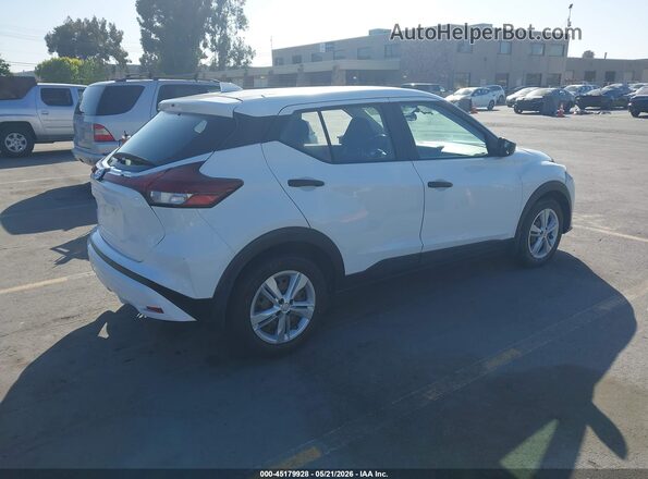 3N1CP5BV7ML494903 2021 NISSAN KICKS Белый Задняя правая четверть