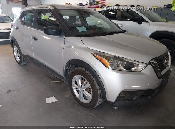 3N1CP5BV8LL543427 2020 NISSAN KICKS Silver Передня права чверть