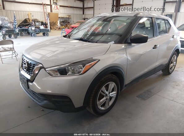 3N1CP5BV8LL543427 2020 NISSAN KICKS Silver Передня ліва чверть