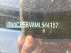 2021 Nissan Kicks S Синий vin: 3N1CP5BV8ML544157