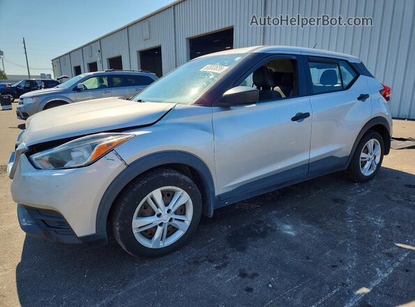 3N1CP5BV9LL562701 2020 NISSAN KICKS Silver წინა მარცხენა ხედი სამი მეოთხედიდან