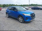 2022 Nissan Kicks S Xtronic Cvt Blue vin: 3N1CP5BV9NL480986