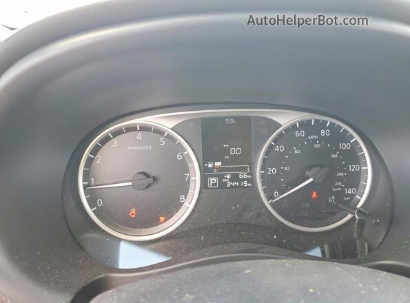 3N1CP5BVXLL566272 2020 NISSAN KICKS White ხელსაწყოთა პანელის ხედი