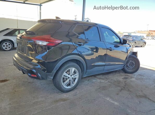 3N1CP5BVXML499674 2021 NISSAN KICKS Черный Задняя правая четверть