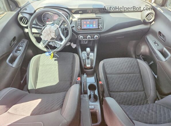 3N1CP5BVXML499674 2021 NISSAN KICKS Черный Вид панели приборов