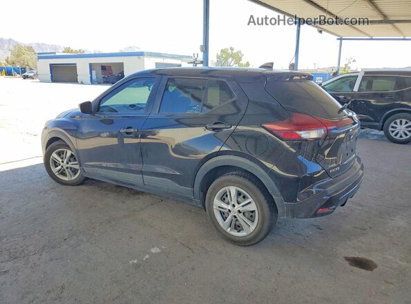 3N1CP5BVXML499674 2021 NISSAN KICKS Черный Задняя левая четверть
