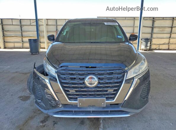 3N1CP5BVXML499674 2021 NISSAN KICKS Черный Вид спереди
