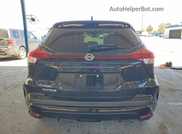 3N1CP5BVXML499674 2021 NISSAN KICKS Черный Вид сзади