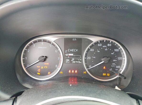 3N1CP5BVXRL477729 2024 NISSAN KICKS Black Widok zestawu wskaźników