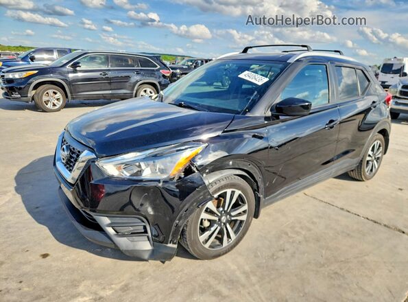 3N1CP5CU0JL511851 2018 NISSAN KICKS Black წინა მარცხენა ხედი სამი მეოთხედიდან