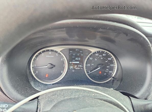 3N1CP5CU0KL477587 2019 NISSAN KICKS Gray Instrument cluster view