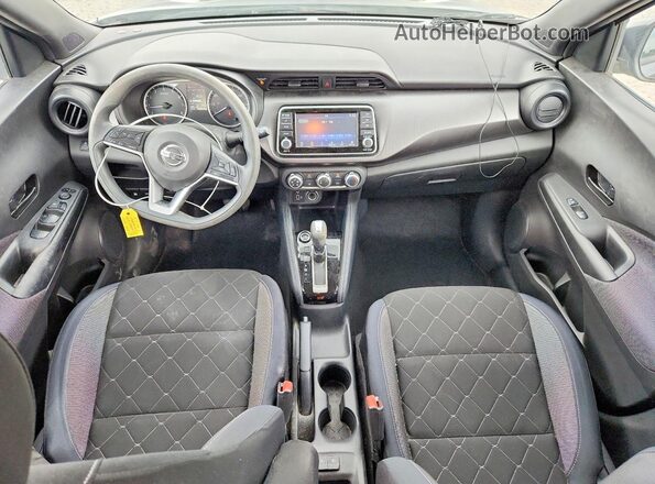 3N1CP5CU0KL477587 2019 NISSAN KICKS Gray Dashboard view