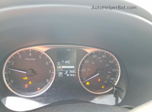 3N1CP5CU0KL566236 2019 NISSAN KICKS Белый Вид щитка приборов