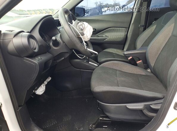 3N1CP5CU0KL566236 2019 NISSAN KICKS Белый Вид салона спереди