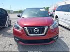 2019 Nissan Kicks Sr Красный vin: 3N1CP5CU1KL507535